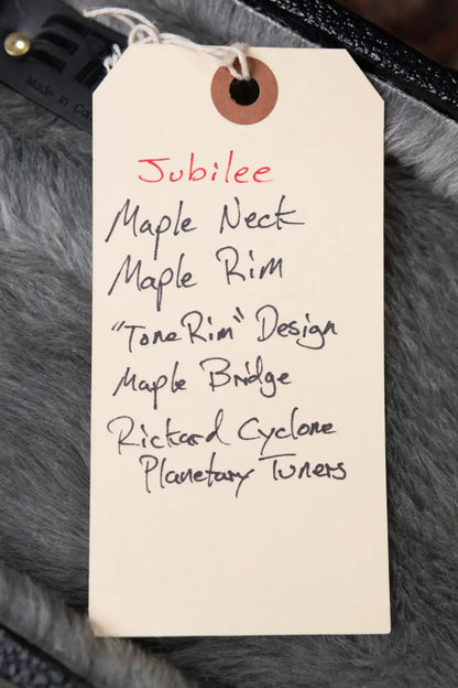 OME Banjos Jubilee 5-String Open Back Banjo with Hardshell Case