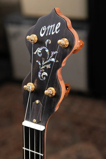 OME Banjos Juniper 5-String Open Back Banjo with Hardshell Case