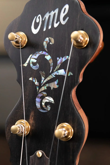 OME Banjos Juniper 5-String Open Back Banjo with Hardshell Case