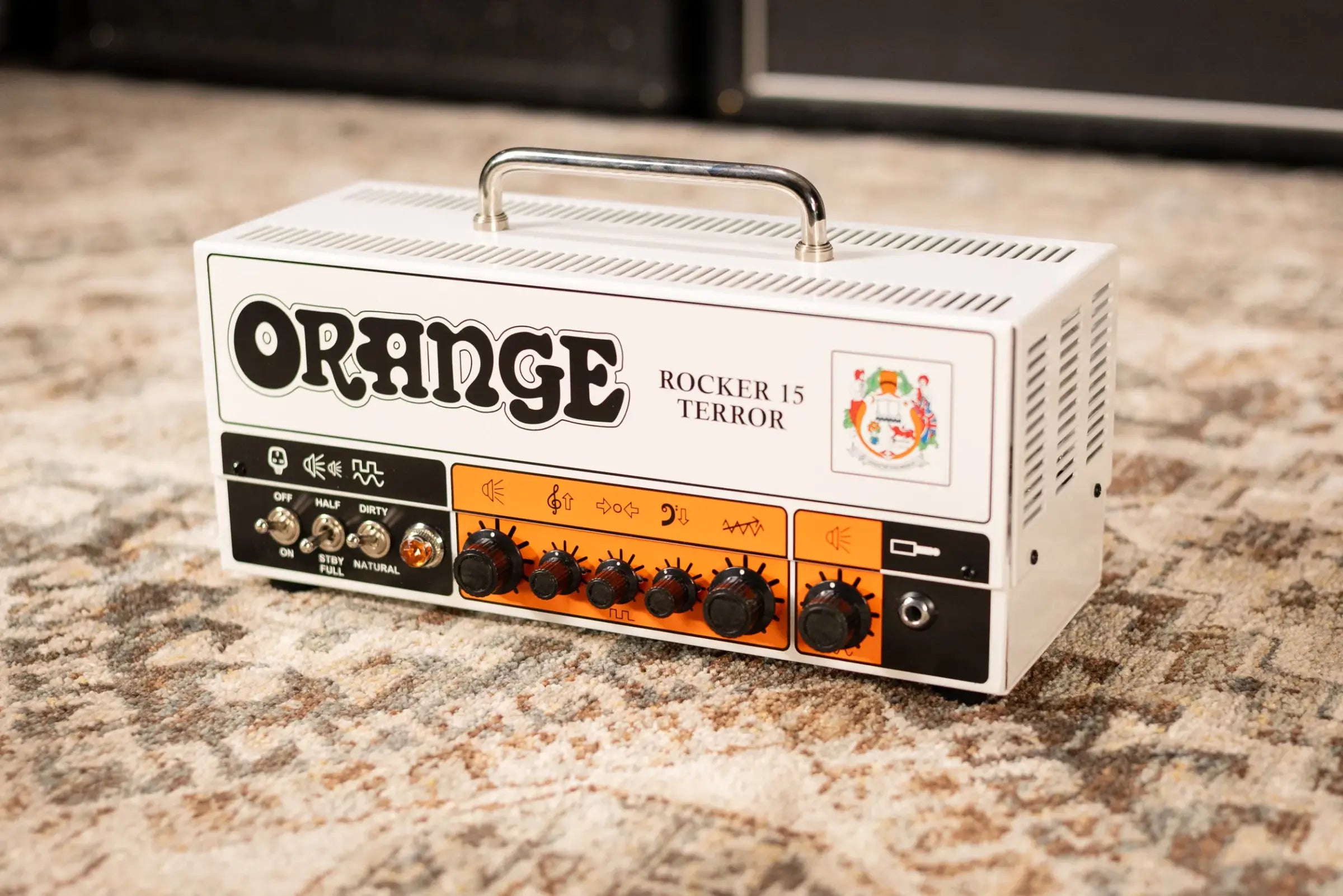 Orange Rocker 15 Terror 2-Channel 15-Watt Guitar Amp Head White - Used