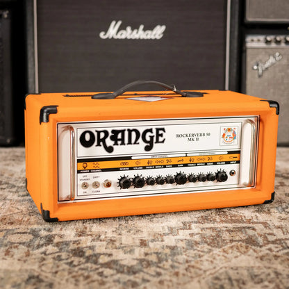 Orange Rockerverb 50 MKII 50W Amp Head with Footswitch - Used