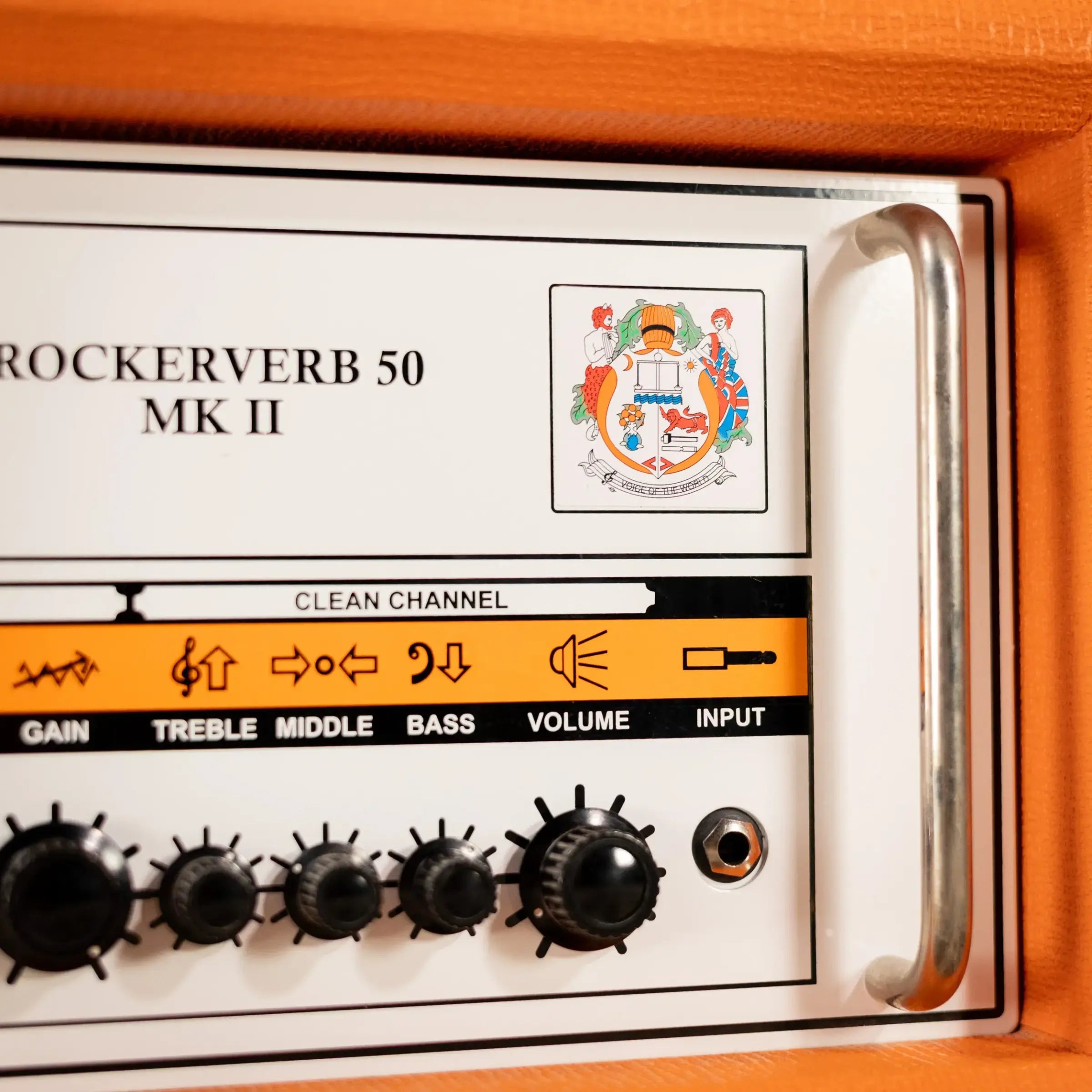 Orange Rockerverb 50 MKII 50W Amp Head with Footswitch - Used