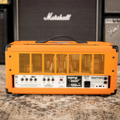Orange Rockerverb 50 MKII 50W Amp Head with Footswitch - Used