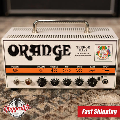 Orange Terror Bass 500-Watt Bass Amp Head with Carrying Case - Used