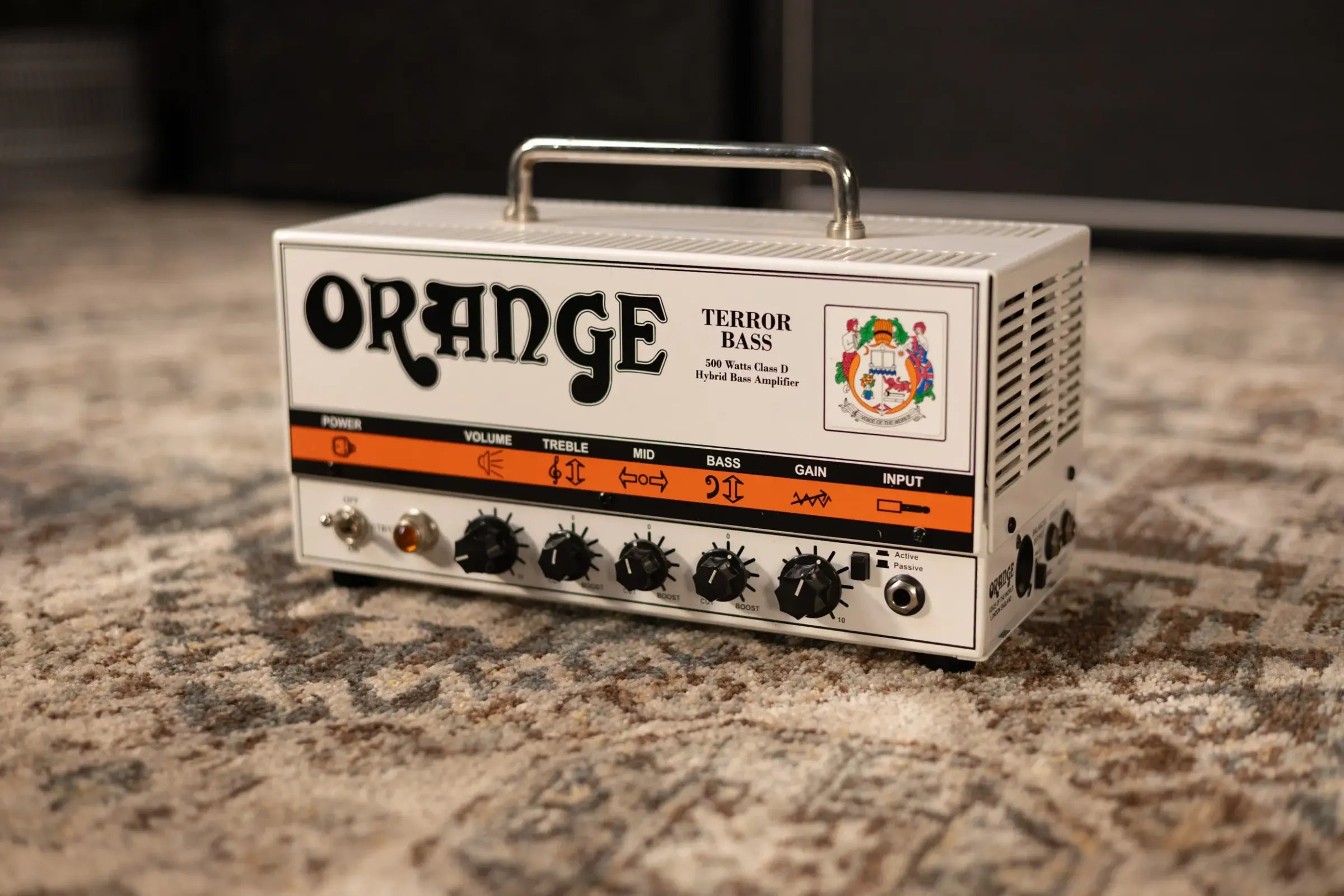 Orange Terror Bass 500-Watt Bass Amp Head with Carrying Case - Used