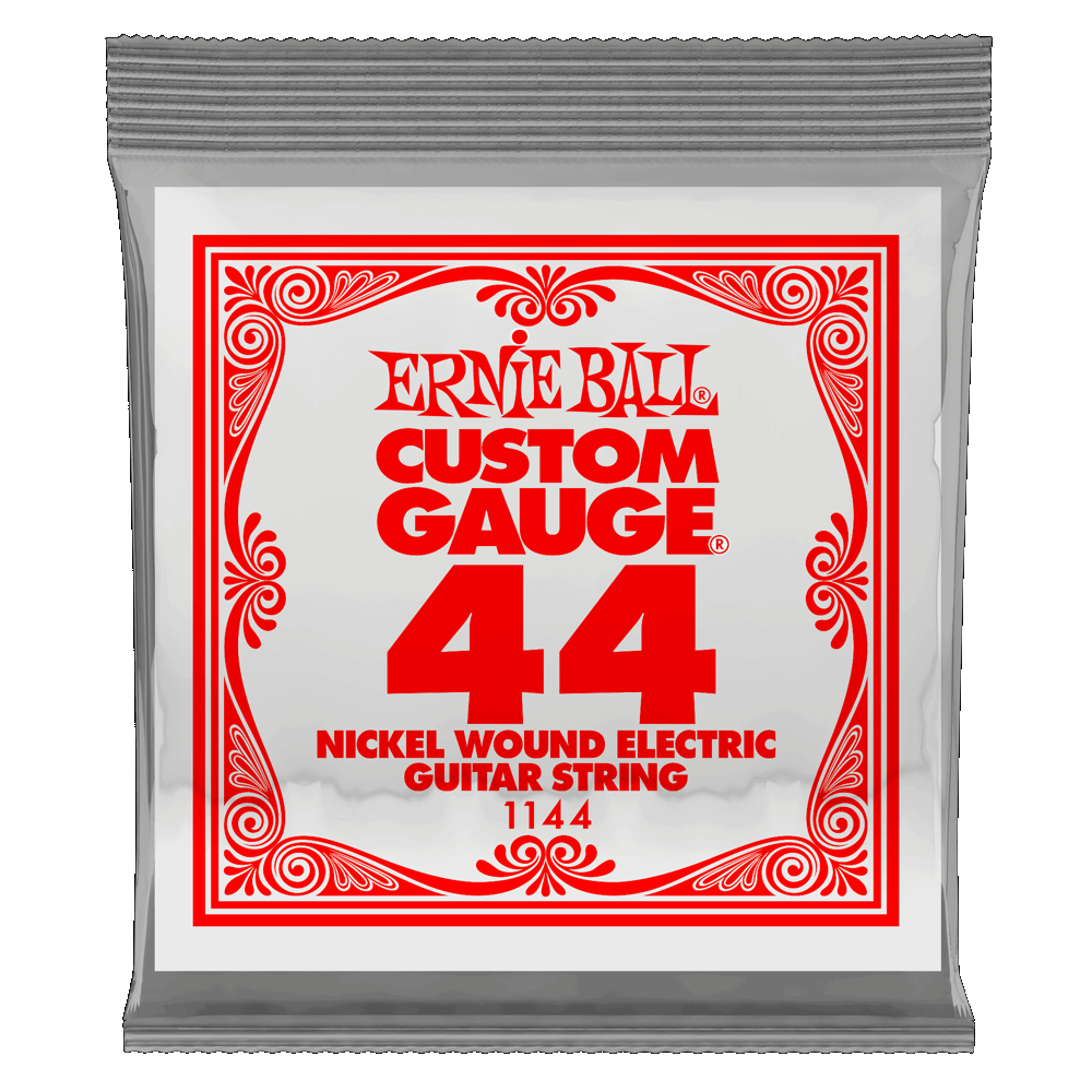Ernie Ball P01144 .044 Nickel Wound Electric Guitar Strings 6 pack