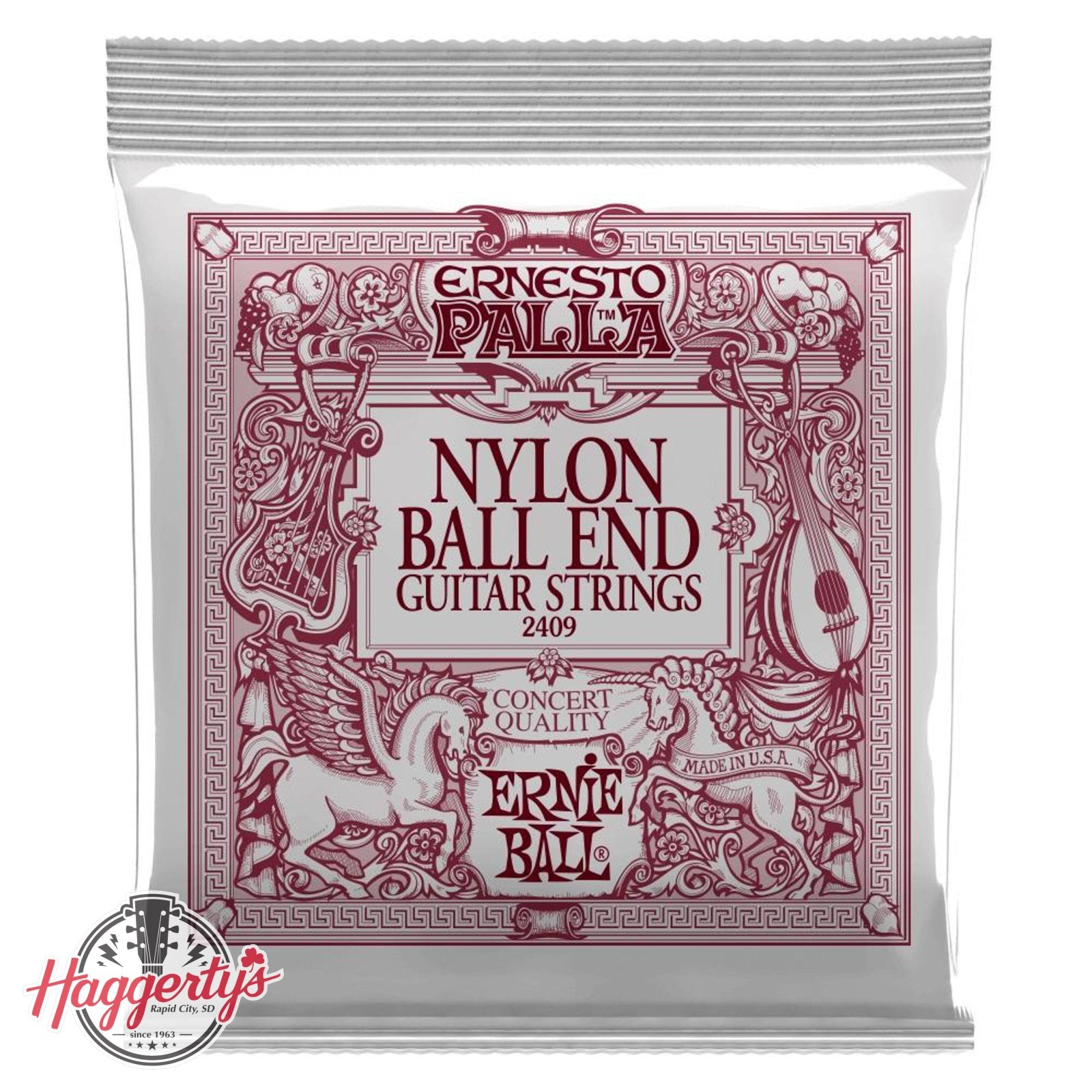 Ernie Ball P02409 Nylon Ball End Classical Guitar String Set