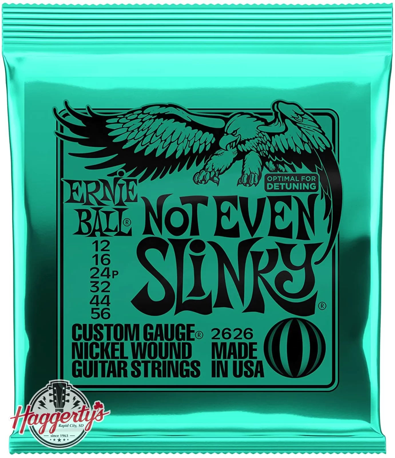 Ernie Ball P02626 Not Even Slinky 12-56 Electric Guitar String Set