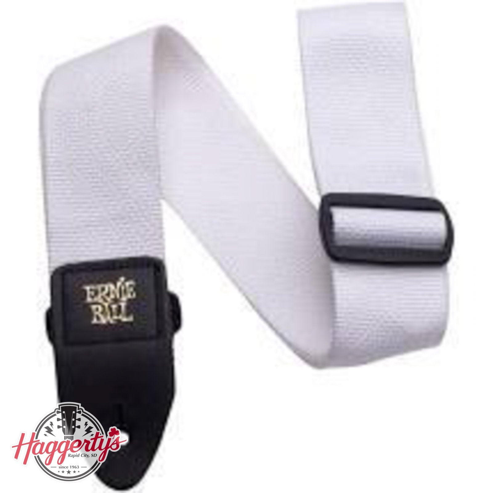 Ernie Ball P04036 Polypro Guitar Strap White