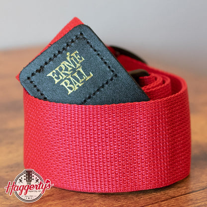 Ernie Ball P04040 Polypro Guitar Strap Red