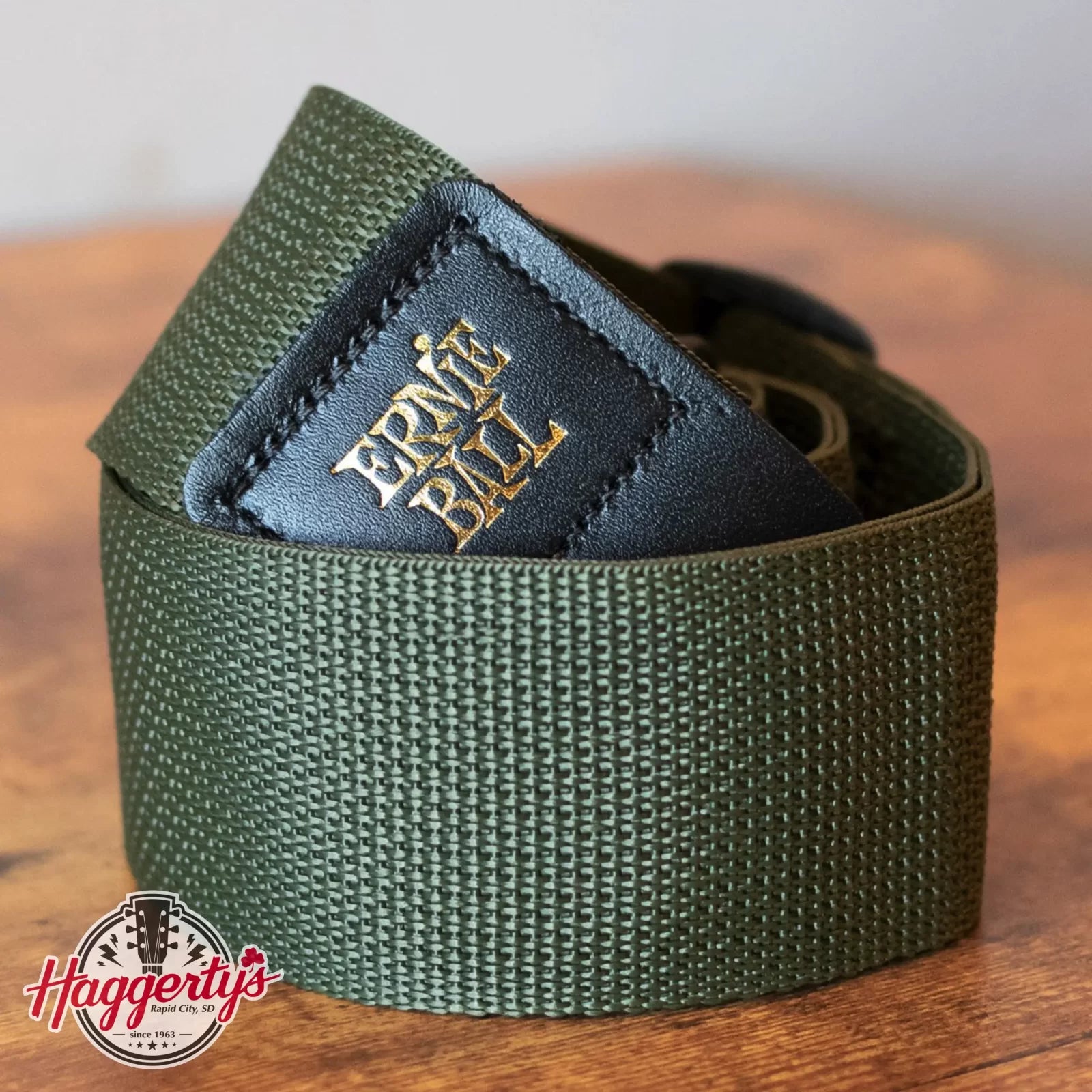 Ernie Ball P04048 Polypro Guitar Strap Olive