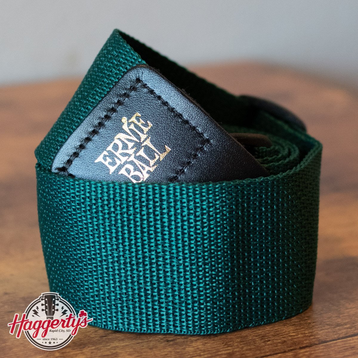 Ernie Ball P04050 Polypro Guitar Strap Forest Green