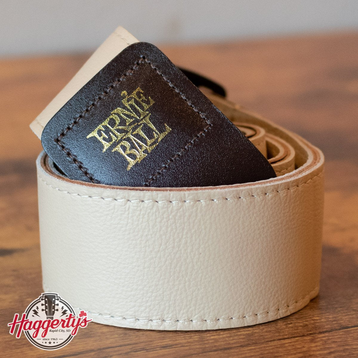 Ernie Ball P04136 Tri-Glide Leather Strap Tan