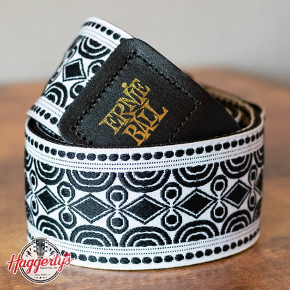 Ernie Ball Beatnik Black Jacquard Strap