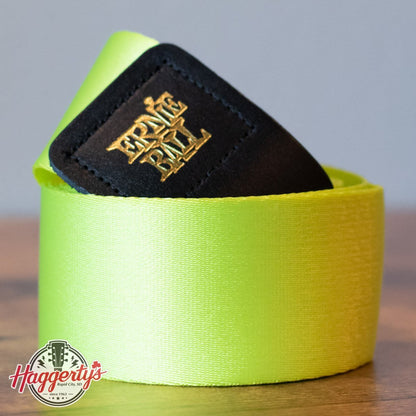 Ernie Ball P05320 Neon Green Premium Guitar Strap