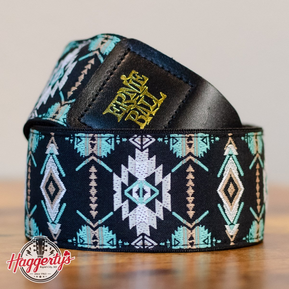 Ernie Ball Southwestern Turquoise Guitar Strap