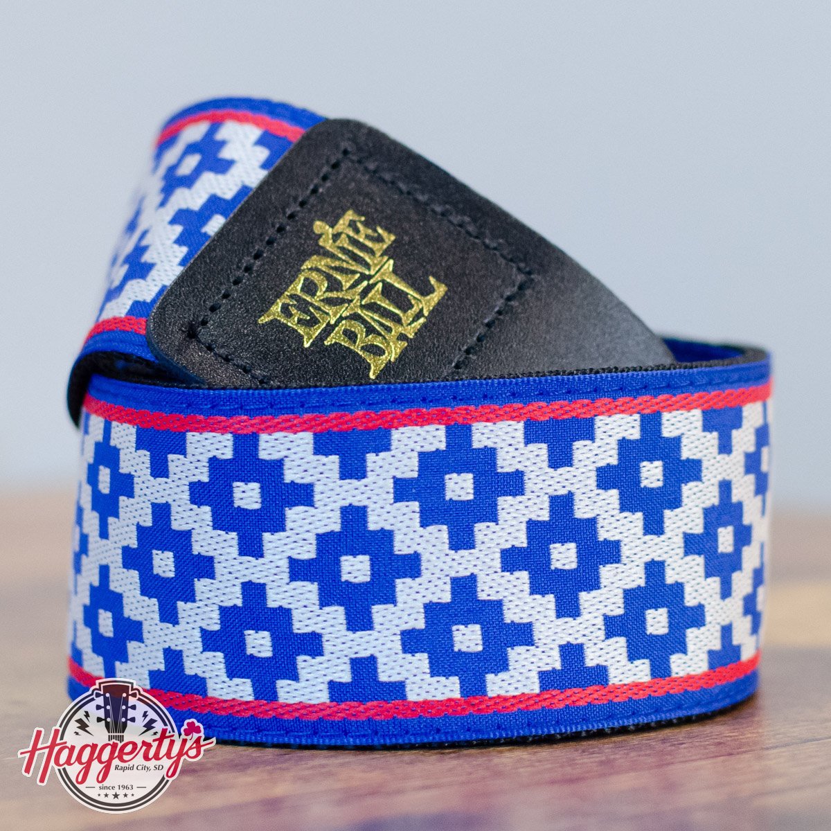 Ernie Ball P05336 Blue Crux Jacquard Guitar Strap