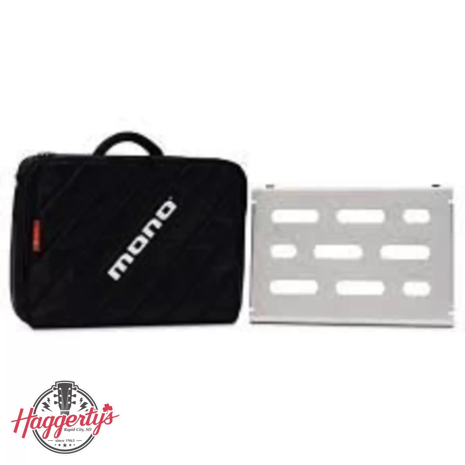 MONO Pedalboard Small Silver and Club Accessory Case 2.0