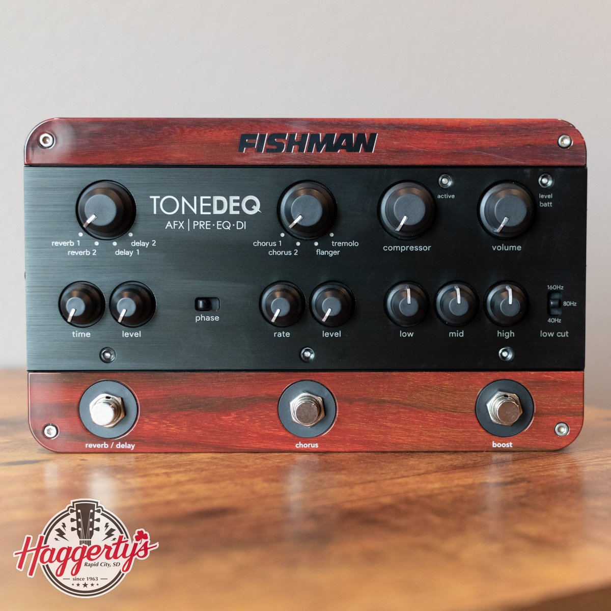 Fishman ToneDEQ AFX Preamp/EQ/DI with Dual Effects
