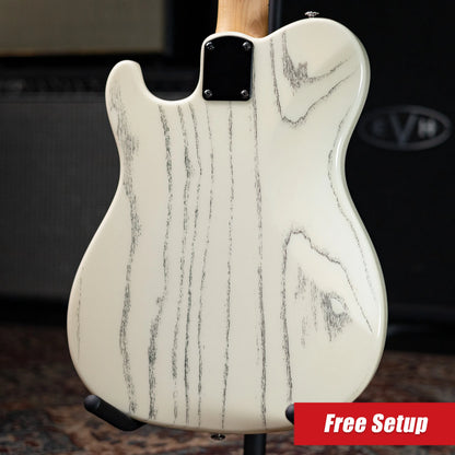 PRS SE NF 53 Bolt-on Electric Guitar - White Doghair with Gig Bag