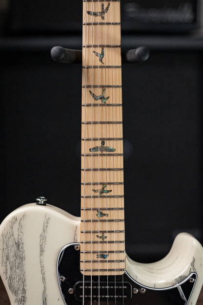 PRS SE NF 53 Bolt-on Electric Guitar - White Doghair with Gig Bag