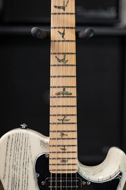 PRS SE NF 53 Bolt-on Electric Guitar - White Doghair with Gig Bag