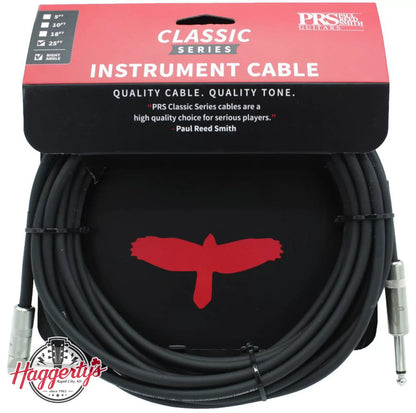 PRS 25ft Classic Instrument Cable Straight/Right