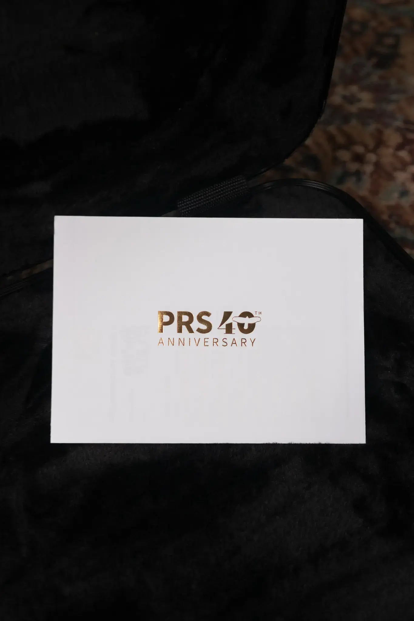 PRS 40th Anniversary Custom 24 Limited Edition Figured Mango Electric Guitar - Charcoal with Hardshell Case