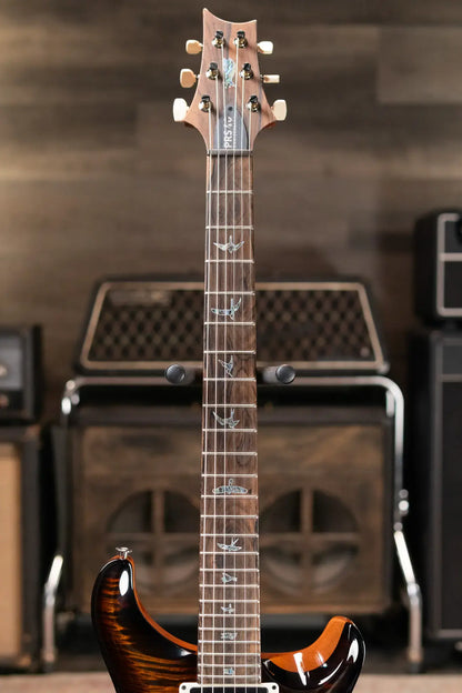 PRS 40th Anniversary Custom 24 Artist Top Electric Guitar - Tiger Eye Micro Wraparound Burst with Hardshell Case - Used