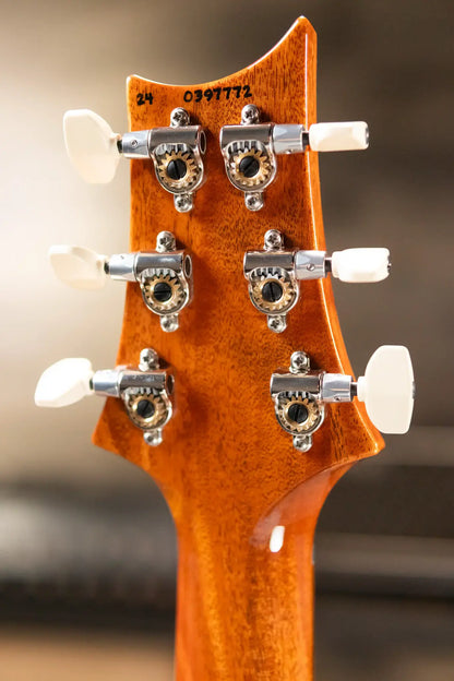 PRS 40th Anniversary Custom 24 Artist Top Electric Guitar - Tiger Eye Micro Wraparound Burst with Hardshell Case - Used