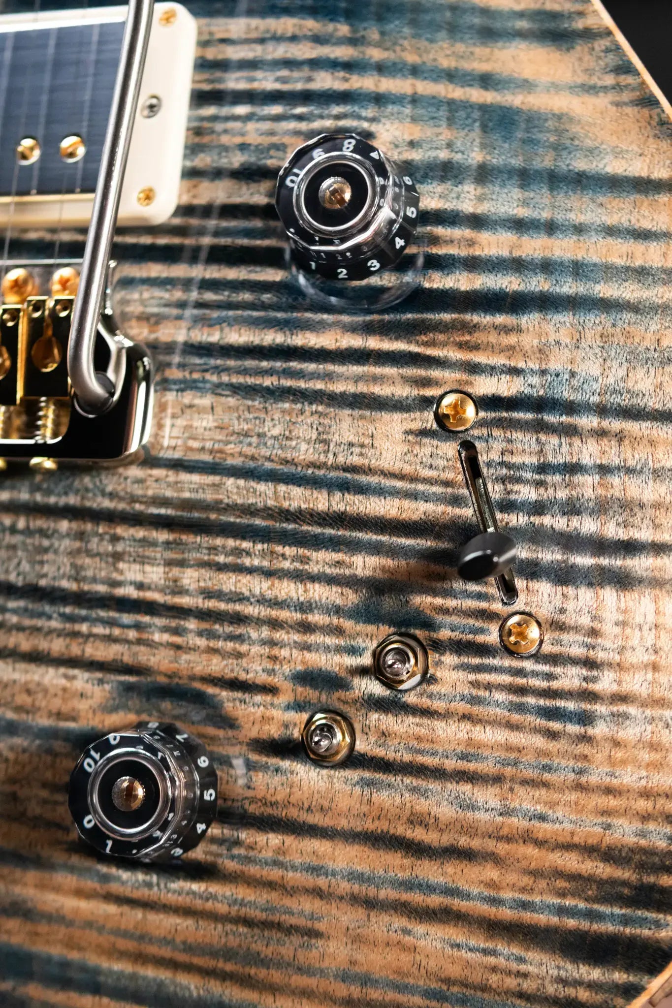 PRS 40th Anniversary Limited Edition Special Semi-Hollow Artist Top Electric Guitar - Faded Whale Blue with Hardshell Case