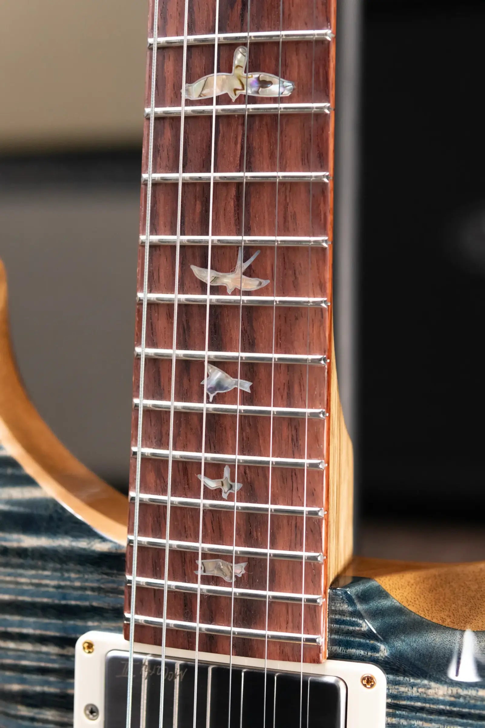 PRS 40th Anniversary Limited Edition Special Semi-Hollow Artist Top Electric Guitar - Faded Whale Blue with Hardshell Case