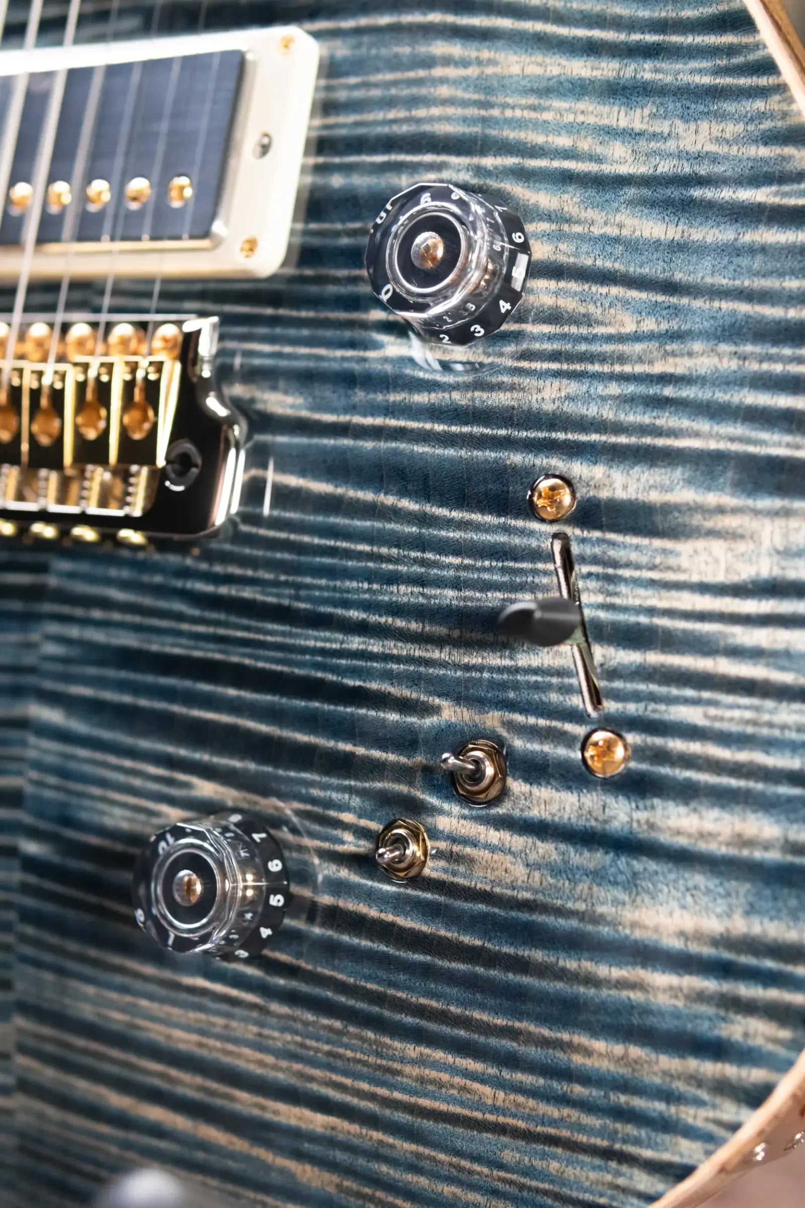 PRS 40th Anniversary Limited Edition Special Semi-Hollow Artist Top Electric Guitar - Faded Whale Blue with Hardshell Case