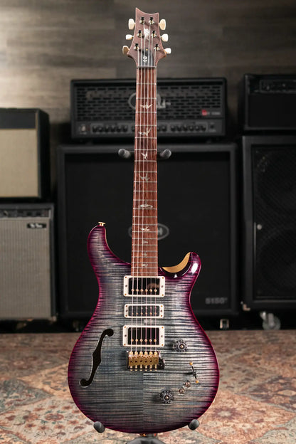PRS 40th Anniversary Special Semi-Hollow Flame Maple Artist Top Electric Guitar - Custom Color with Hardshell Case