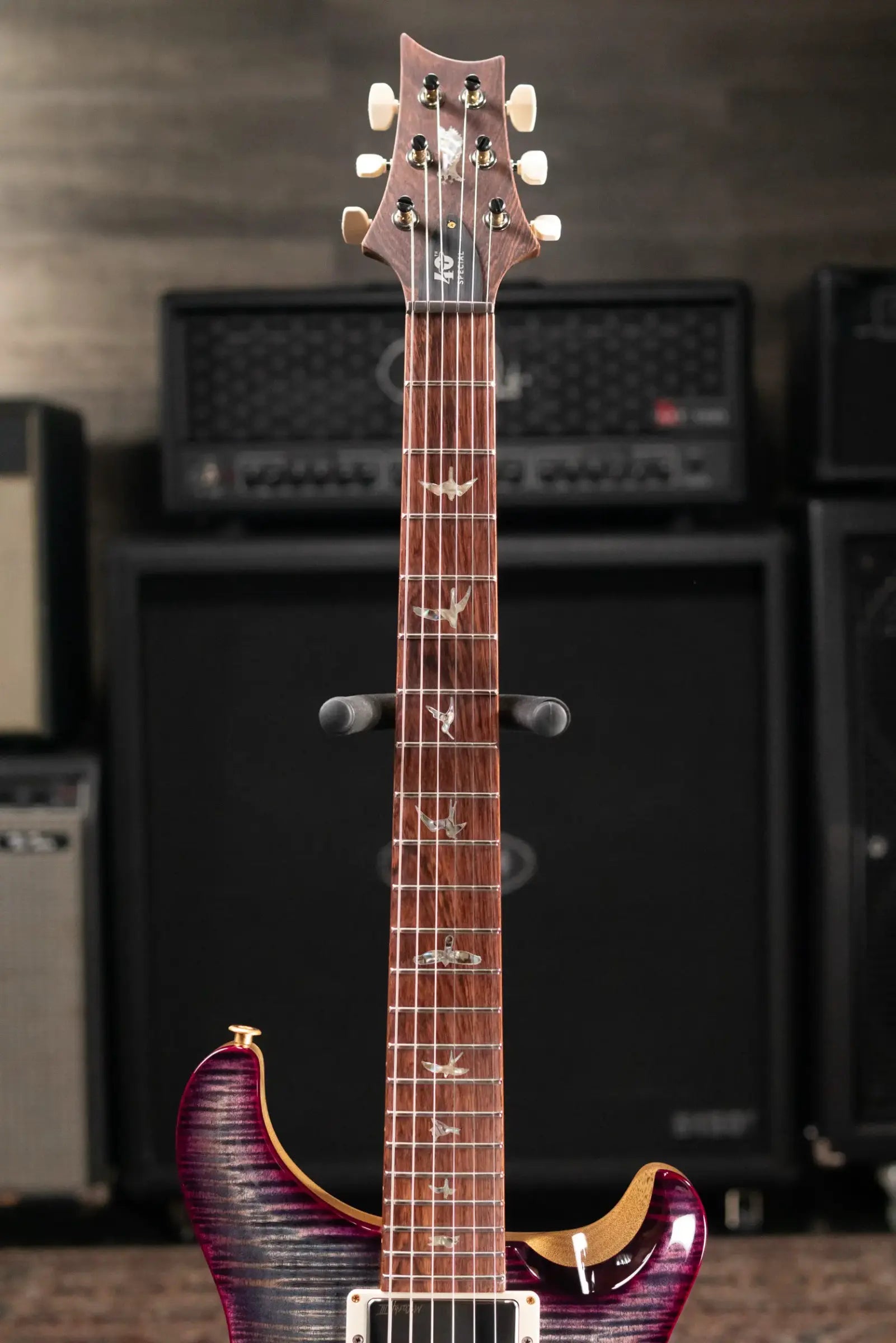 PRS 40th Anniversary Special Semi-Hollow Flame Maple Artist Top Electric Guitar - Custom Color with Hardshell Case