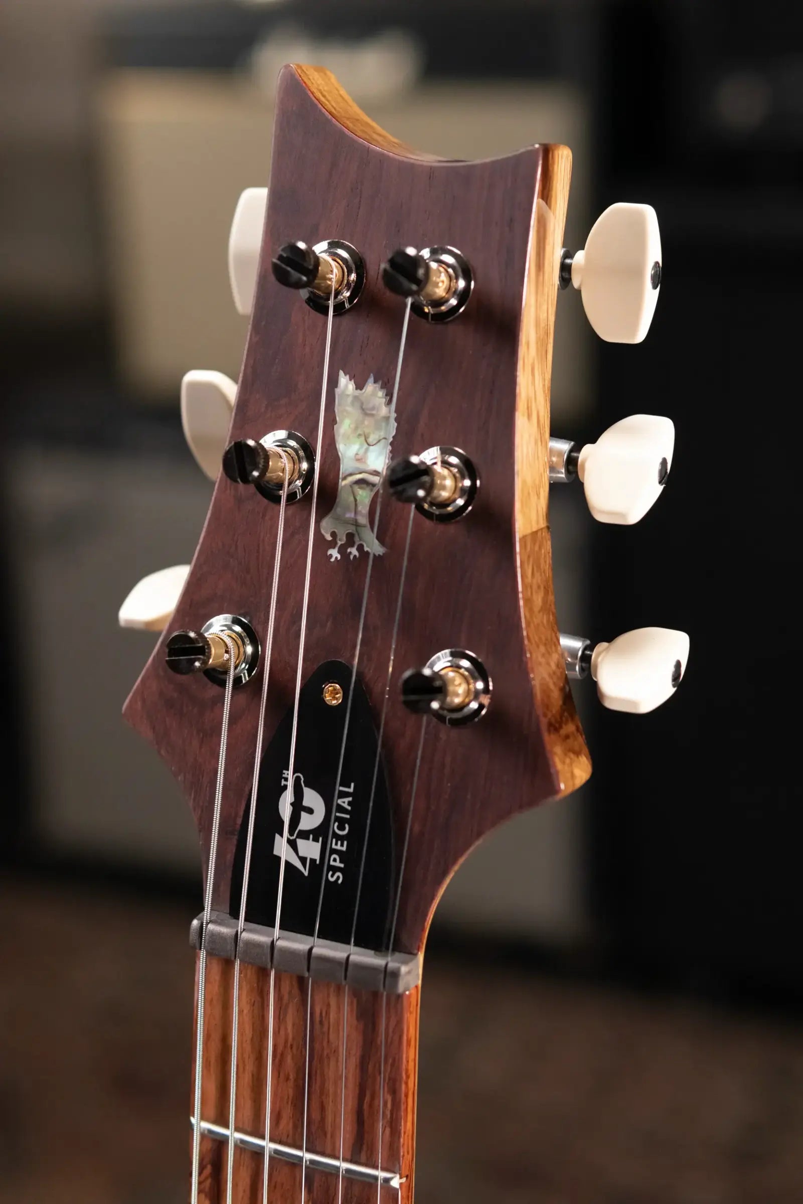 PRS 40th Anniversary Special Semi-Hollow Limited Edition Electric Guitar - Yellow Tiger Artist Top with Hardshell Case