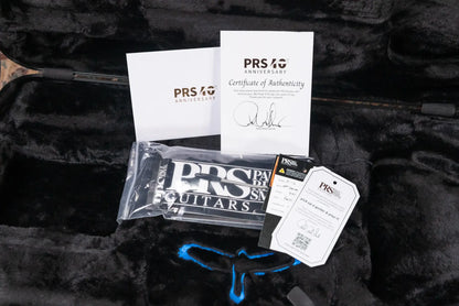 PRS 40th Anniversary Special Semi-Hollow Limited Edition Electric Guitar - Yellow Tiger Artist Top with Hardshell Case