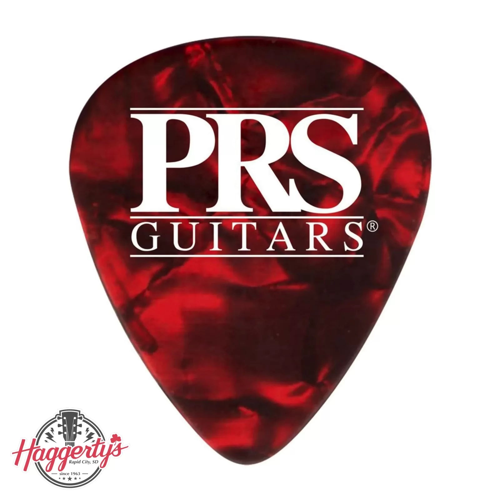 PRS Celluloid Picks - 12 Pack, Red Tortoise, Thin