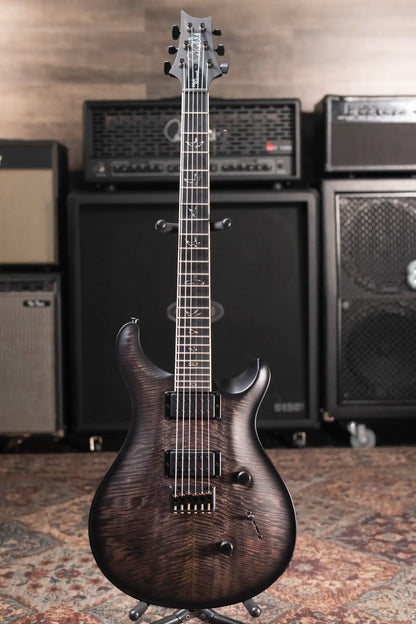 PRS Core Mark Holcomb Signature Electric Guitar - Purple Mist Wraparound Burst with Hardshell Case