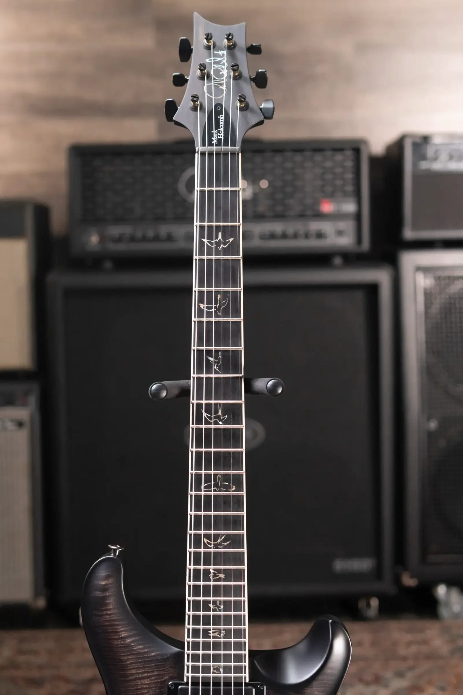 PRS Core Mark Holcomb Signature Electric Guitar - Purple Mist Wraparound Burst with Hardshell Case