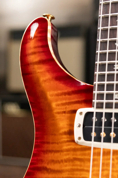 PRS Custom 24-08 10-Top Electric Guitar - Dark Cherry Burst with Hardshell Case - Used