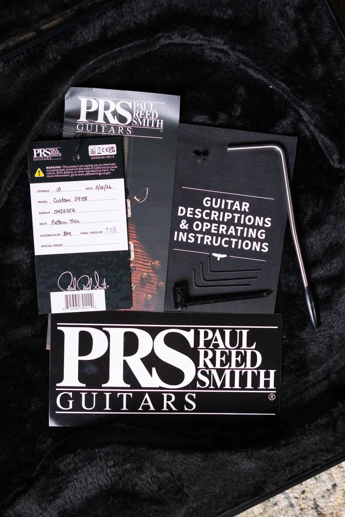 PRS Custom 24-08 Electric Guitar - Sprayer's Choice with Hardshell Case