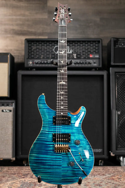 PRS Custom 24 10-Top Electric Guitar - Arctic Blue with Hardshell Case