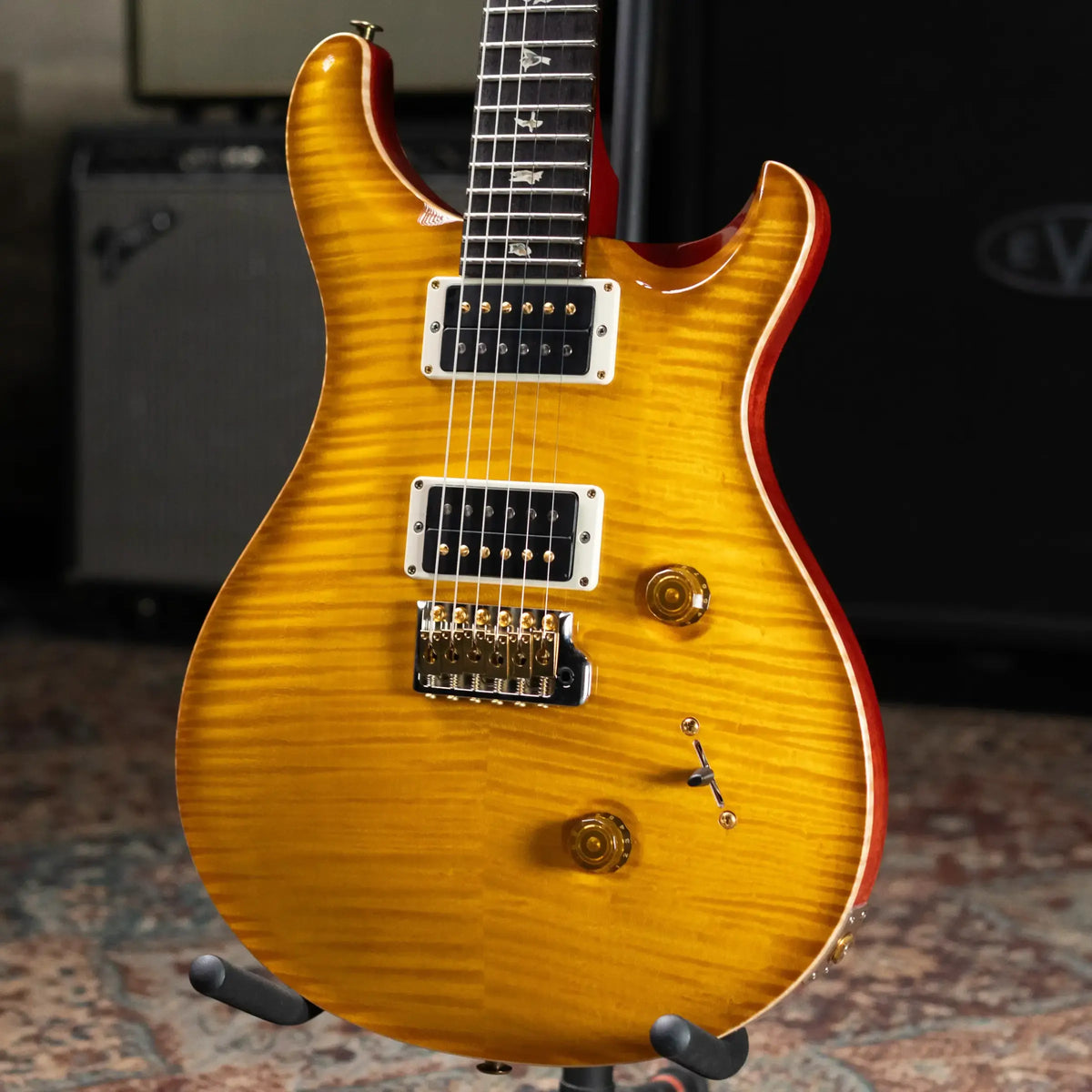PRS Custom 24 10-Top Electric Guitar - McCarty Sunburst with Hardshell Case - Used