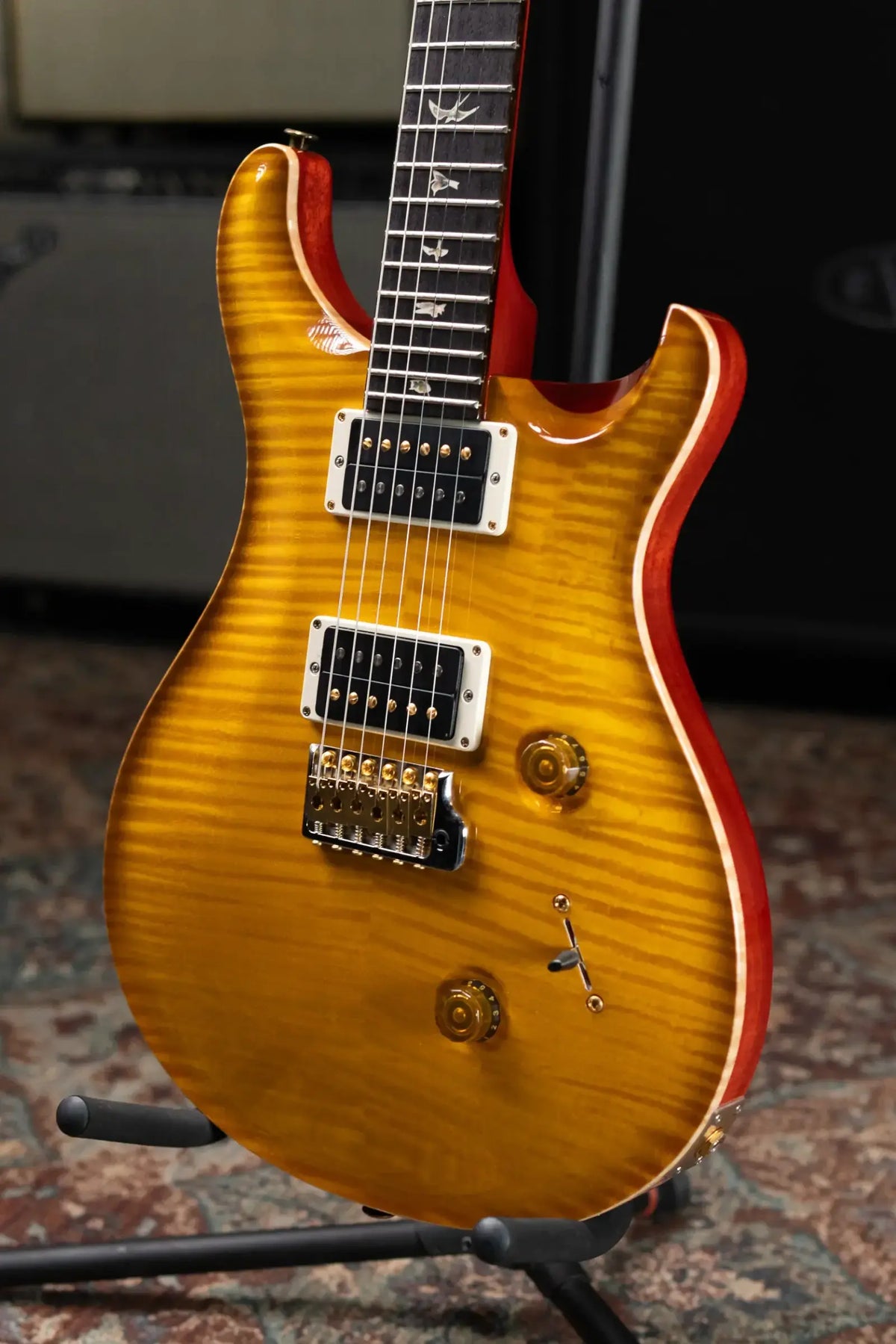 PRS Custom 24 10-Top Electric Guitar - McCarty Sunburst with Hardshell Case - Used