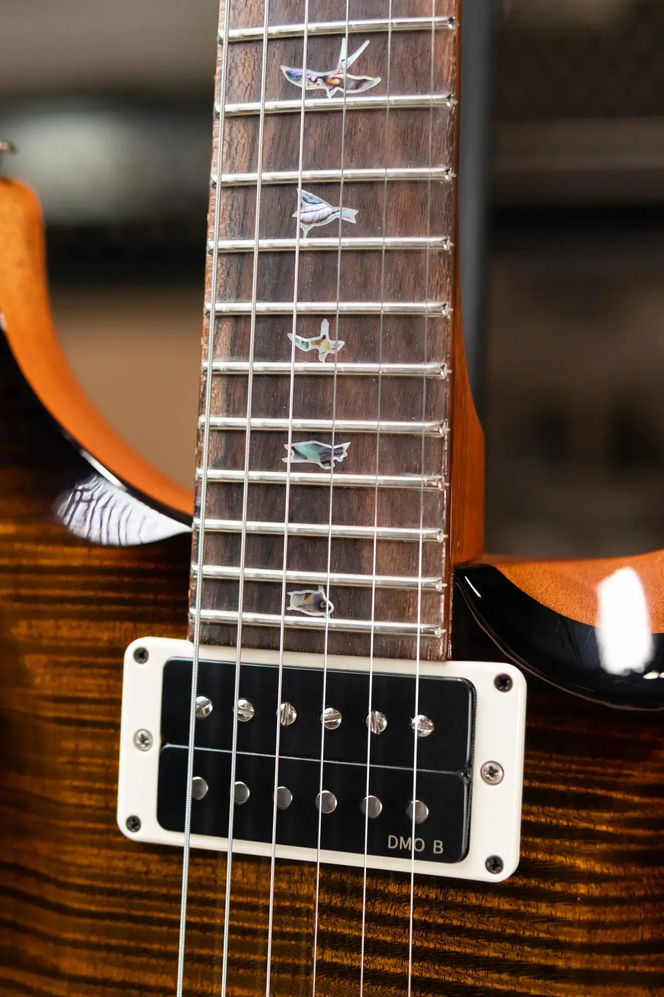 PRS Custom 24 40th Anniversary Limited Edition Electric Guitar - Tiger Eye Smokeburst with Hardshell Case