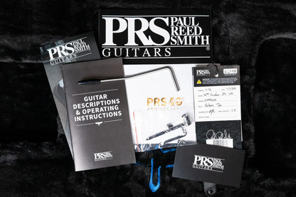 PRS Custom 24 40th Anniversary Limited Edition Electric Guitar - Tiger Eye Smokeburst with Hardshell Case