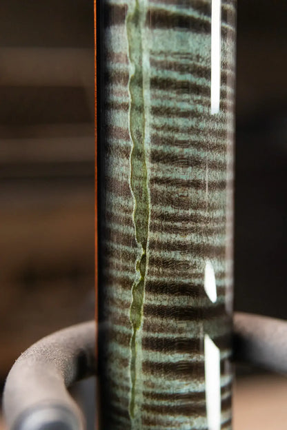 PRS Custom 24 Piezo Quilted Maple 10-Top Electric Guitar with Brazilian Rosewood Fretboard  - Abalone Smokeburst with Hardshell Case