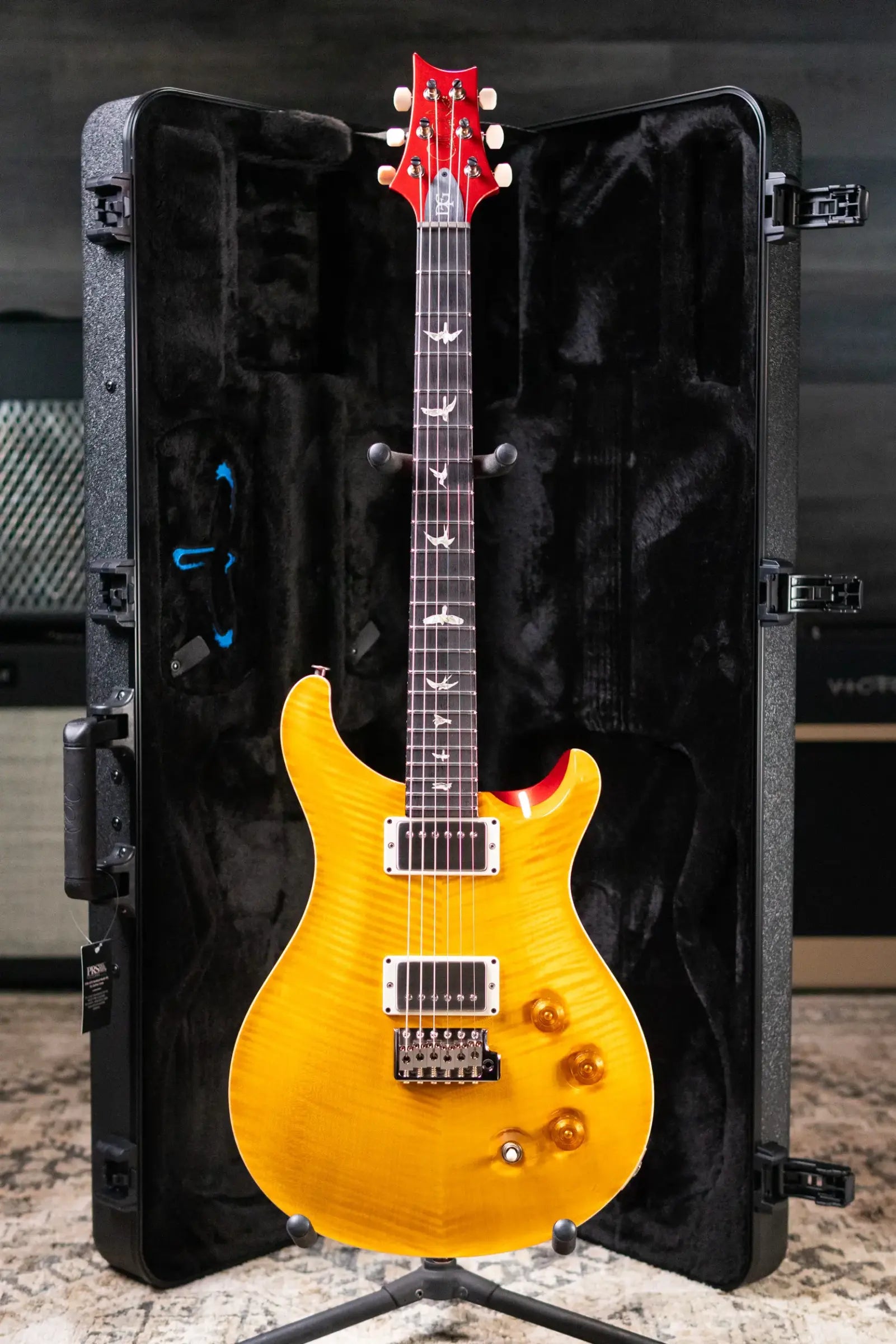 PRS DGT Select Top Electric Guitar - McCarty Sunburst with Hardshell Case