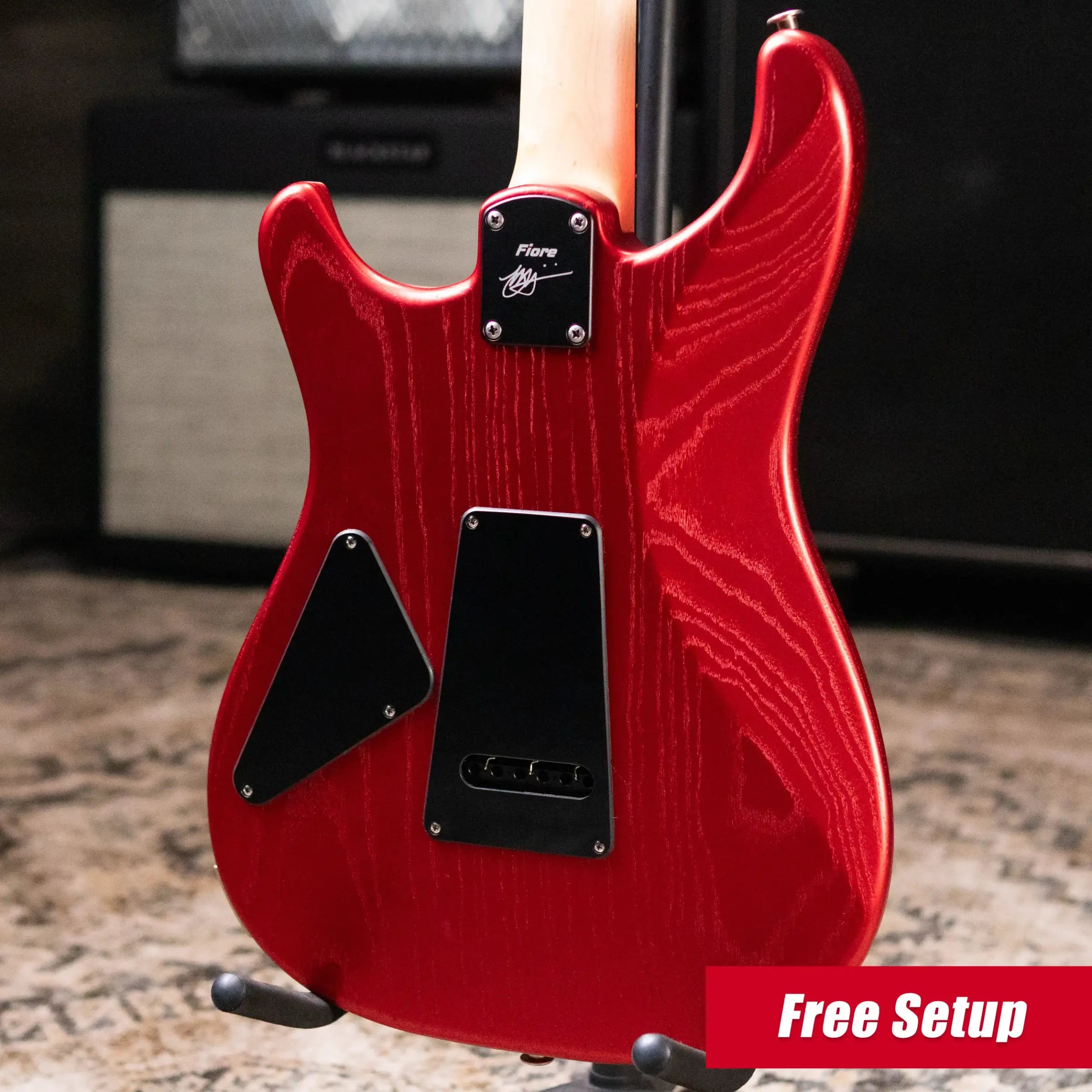 PRS Fiore HH Satin Electric Guitar - Red Apple Metallic with Gig Bag